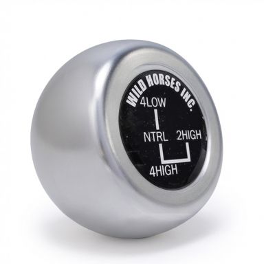 WILD HORSES Billet J-Style Transfer Case Shifter Knob | 73-77 Ford Bronco