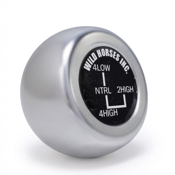 WILD HORSES Billet J-Style Transfer Case Shifter Knob | 73-77 Ford Bronco