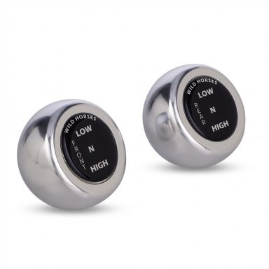 WILD HORSES Billet Aluminum Twin Stick Transfer Case Shifter Knobs