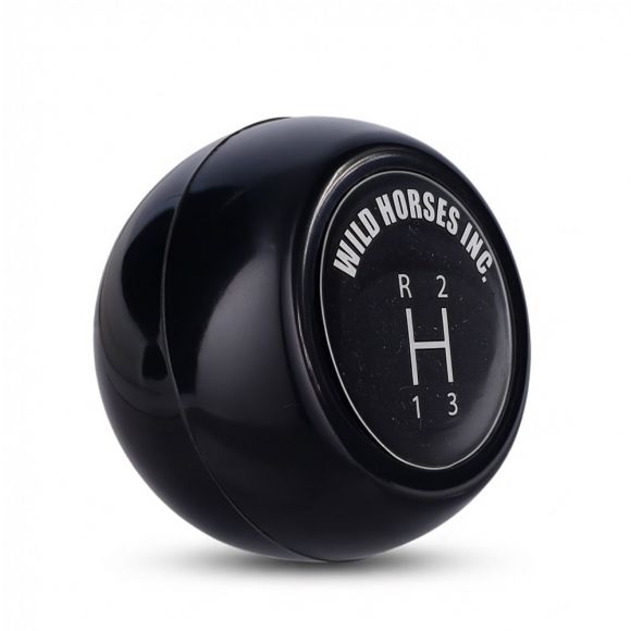 WILD HORSES Black 3-speed Manual Transmission Shifter Knob