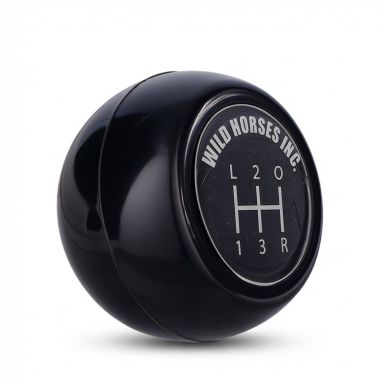 WILD HORSES Black 5-speed Manual Transmission Shifter Knob | AX15 NV3550 NV4500 ZF