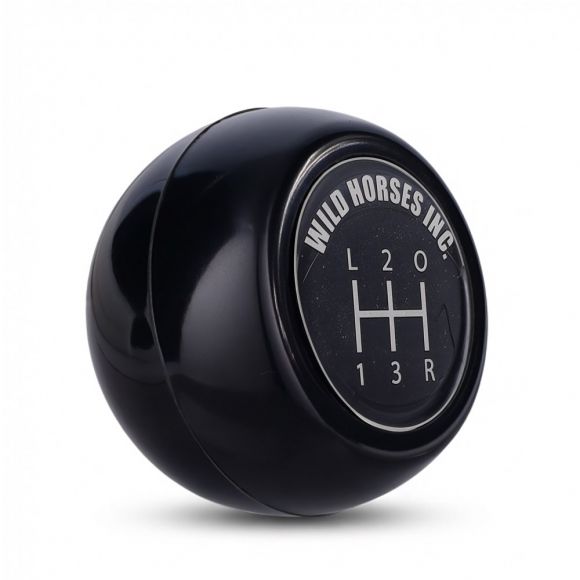 WILD HORSES Black 5-speed Manual Transmission Shifter Knob | AX15 NV3550 NV4500 ZF