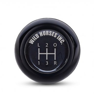 WILD HORSES Black 5-speed Manual Transmission Shifter Knob | AX15 NV3550 NV4500 ZF