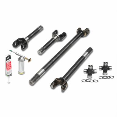 Dana 44 Front Axles + Super U-Joints | 4340 Chromoly | 78-79 Bronco, 68-79 F150