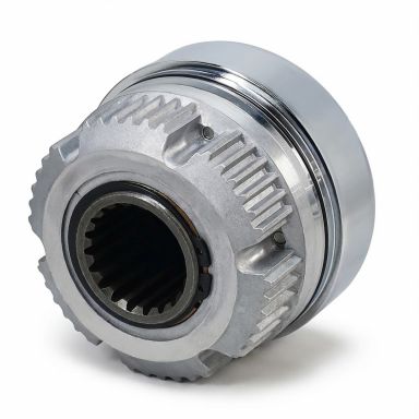 Mile Marker Chrome Locking Hubs | Dana 30/44, 19-spline | 66-92 Bronco, 73-93 F150