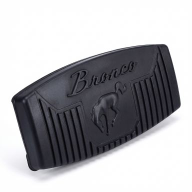 Brake Pedal Pad | Auto (Wide), Bronco Horse & Script | 76-96 Ford Bronco
