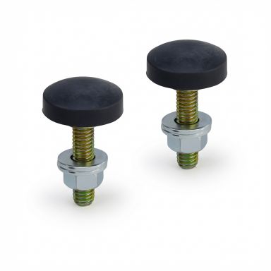 Adjustable Hood Front Bumpers | Large, PAIR | 66-77 Ford Bronco