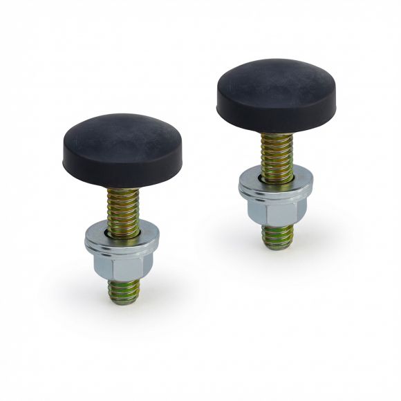 Adjustable Hood Front Bumpers | Large, PAIR | 66-77 Ford Bronco