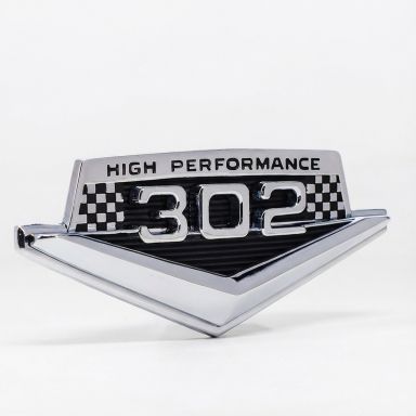 302 Emblem & High Performance Badge | 66-68 Ford Bronco