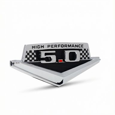 5.0 Emblem & High Performance Badge