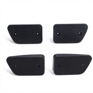 Black Side Reflector Mounting Pads | Set of Four | 68-69 Ford Bronco