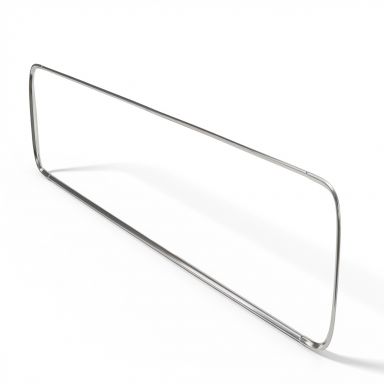 Grille Surround Chrome Moulding Trim | Complete Kit + Clips | 67-77 Ford Bronco