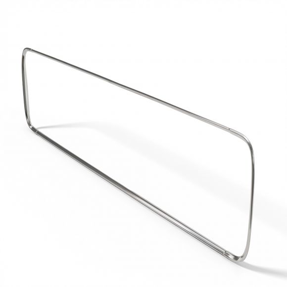 Grille Surround Chrome Moulding Trim | Complete Kit + Clips | 67-77 Ford Bronco