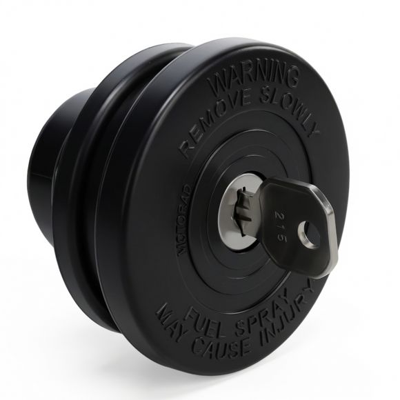 Locking Vented Gas Cap | 2-5/8 inch OD | 66-77 Ford Bronco