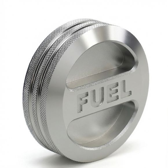 Billet Aluminum Gas Cap | Long Reach | 71-76 Bronco, 73-76 Ford Truck