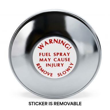 Vented Gas Cap | Long Reach, 2.80 inch OD | 71-76 Bronco, 73-76 Ford Truck