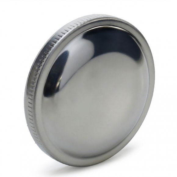 Vented Gas Cap | Stainless, 2.80 inch OD | 66-70 Bronco, 53-72 Ford Truck