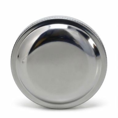 Vented Gas Cap | Stainless, 2.80 inch OD | 66-70 Bronco, 53-72 Ford Truck
