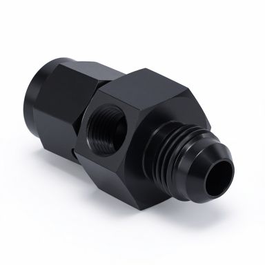 6AN Fuel Pressure Gauge Fitting | 1/8 NPT