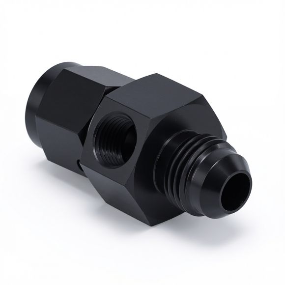 6AN Fuel Pressure Gauge Fitting | 1/8 NPT