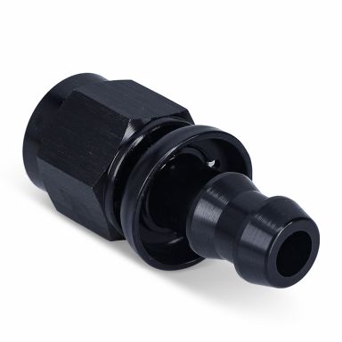 Socketless Hose End Fitting | Straight | 6AN x 3/8 Barb