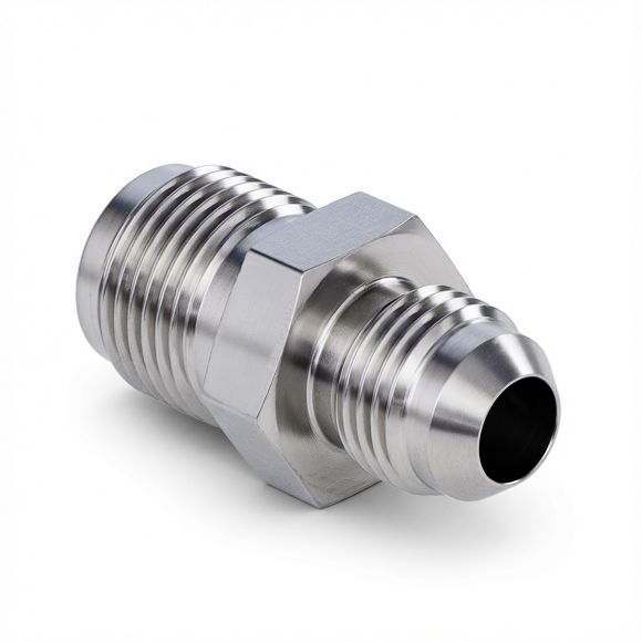 Hose Adapter Fitting | 6AN x 11/16-18 Inverted Flare