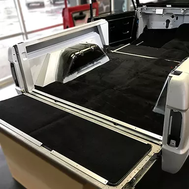 Carpet Hold Down Kit + Tailgate Retainers | OE Chrome | 66-77 Ford Bronco