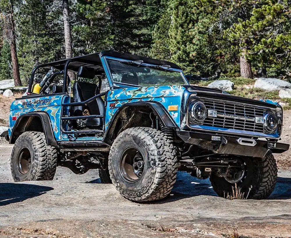 Mitch Creel's Pitbull - 3.5-inch Lifted Early Bronco with 1-inch Body Lift