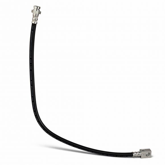 Extended Rear Center Brake Hose for Lift | Rubber | 1966-77 Bronco