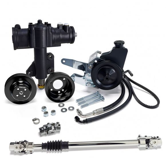 OE Type Master Power Steering Conversion Kit with Pulleys | 66-77 Ford Bronco