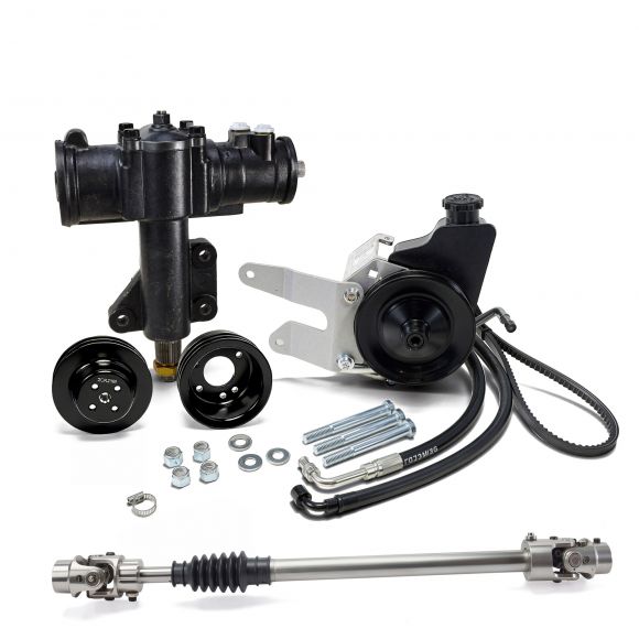 Master Power Steering Conversion Kit with Pulleys | OE Type | 66-77 Ford Bronco