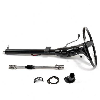 IDIDIT Direct Fit Tilt Column Kit | Black, Automatic | 74-77 Ford Bronco