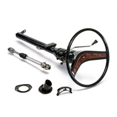 IDIDIT Direct Fit Tilt Column Kit | Black, Automatic | 74-77 Ford Bronco