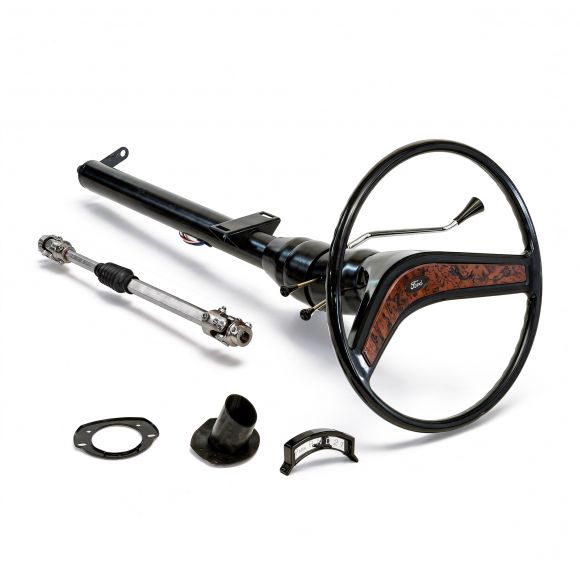 IDIDIT Direct Fit Tilt Column Kit | Black, Automatic | 74-77 Ford Bronco
