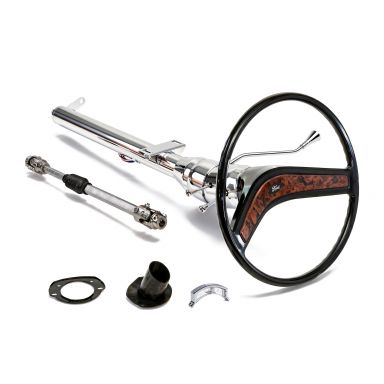 IDIDIT Direct Fit Tilt Column Kit | Chrome, Automatic | 74-77 Ford Bronco
