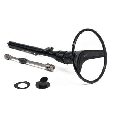 IDIDIT Direct Fit Tilt Column Kit | Black, Floor Shift | 74-77 Ford Bronco