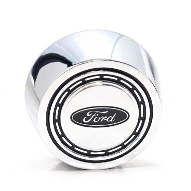 Chrome Horn Button | OE Steering Wheel | 66-73 Ford Bronco