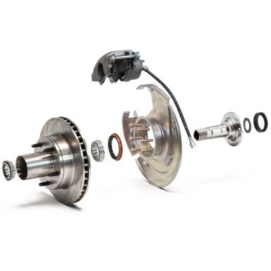 Front Disc Brake Conversion Kit | Dana 30 & Dana 44 | 1966-75 Ford Bronco