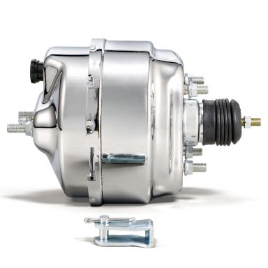 Chrome Power Brake Booster | Bendix Style | 1976-77 Ford Bronco