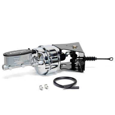 Power Brake Kit | Chrome Booster & Wilwood Master Cylinder | 1967-77 Bronco