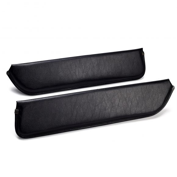 Black Sun Visors | Pair | 1966-77 Bronco, 1961-66 Ford Truck