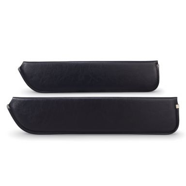 Black Sun Visors | Pair | 1966-77 Bronco, 1961-66 Ford Truck