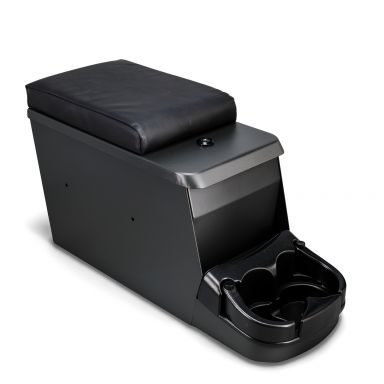 Locking Security Center Console | 8 inch Wide | Universal