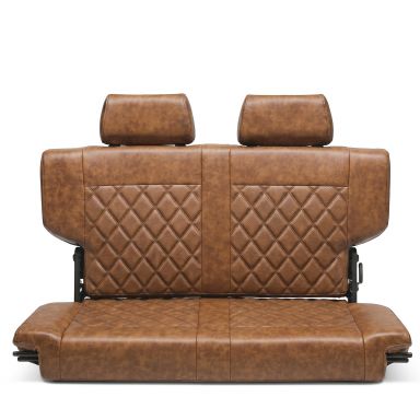 Caballo Fold & Tumble Rear Bench Seat | Whiskey Diamond | 1966-77 Ford Bronco