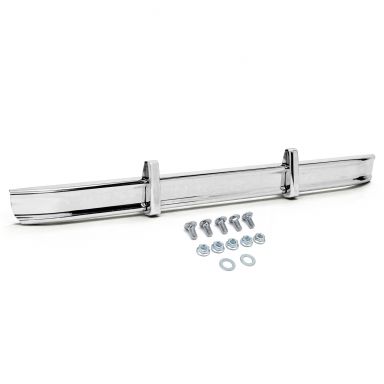 Stock Chrome Front Bumper + Bumperettes & Bolts | 1966-77 Ford Bronco