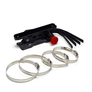Quick Release Fire Extinguisher Mount | Black Billet