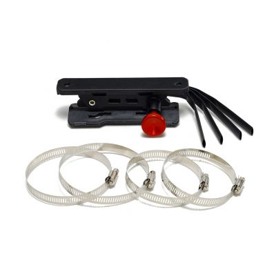 Quick Release Fire Extinguisher Mount | Black Billet