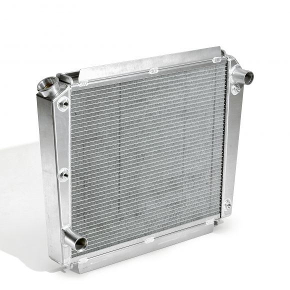 Aluminum Radiator for Coyote Swap | Auto Trans Cooler | 1966-77 Ford Bronco