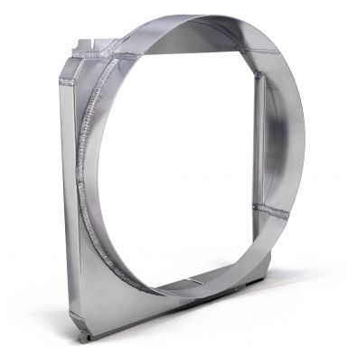 Full Circle Aluminum Radiator Fan Shroud | SBF V8 | 66-77 Ford Bronco