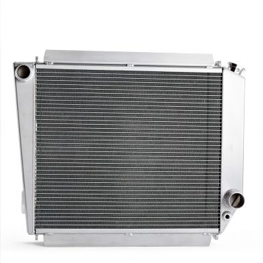 Ron Davis Aluminum Radiator | SBF 289 302 351W V8 | 1966-77 Ford Bronco